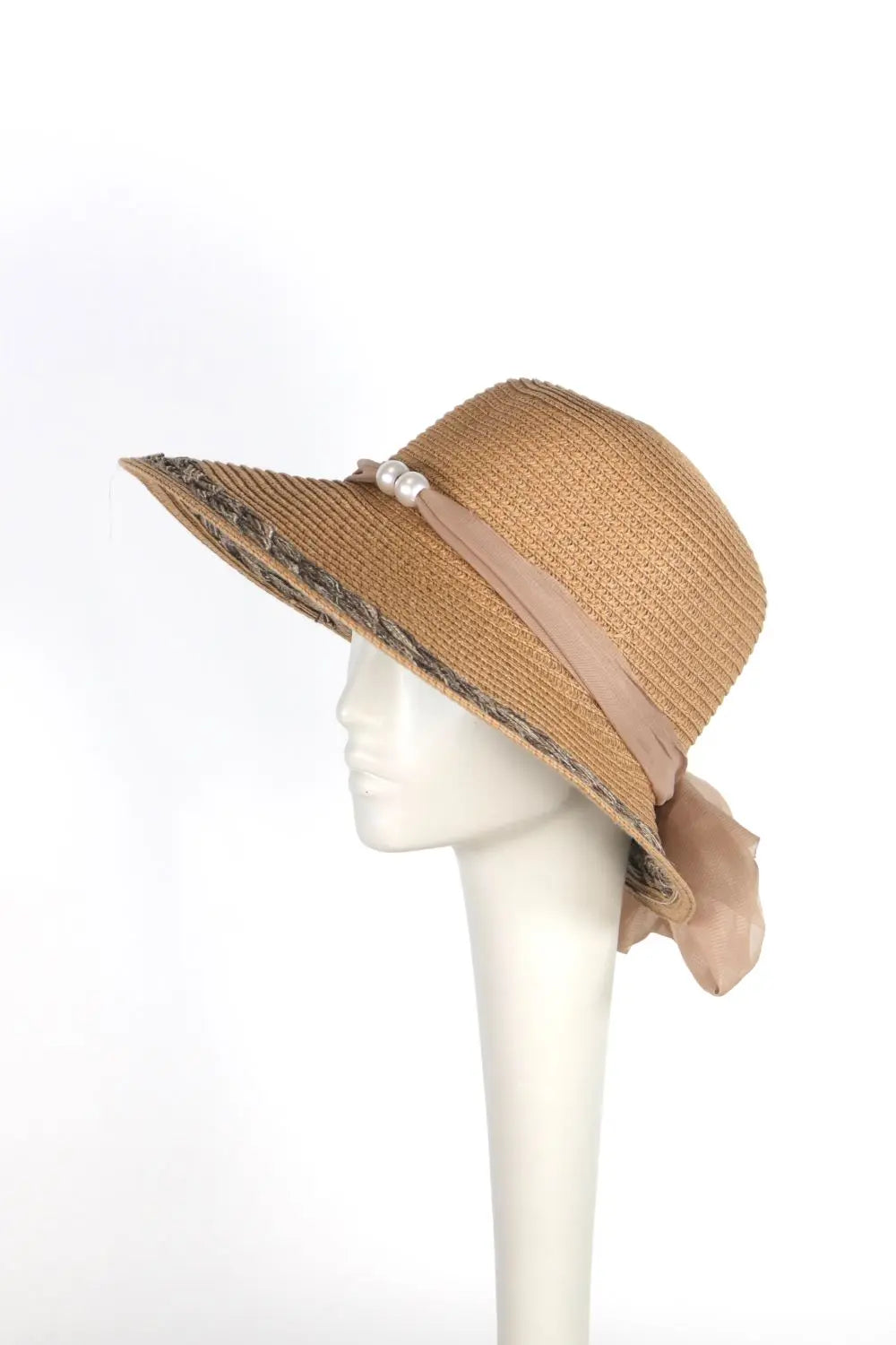 Summer Straw Hat -  Voile