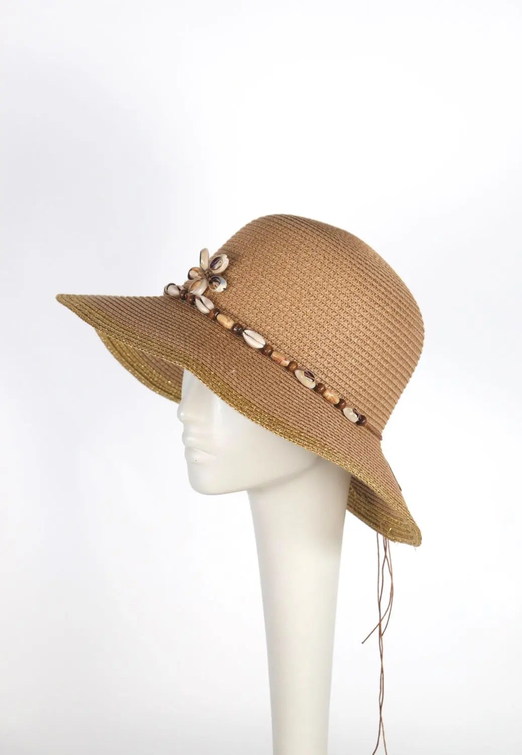 Summer Straw Hat -  Voile