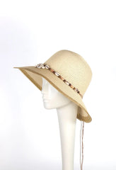 Summer Straw Hat -  Voile