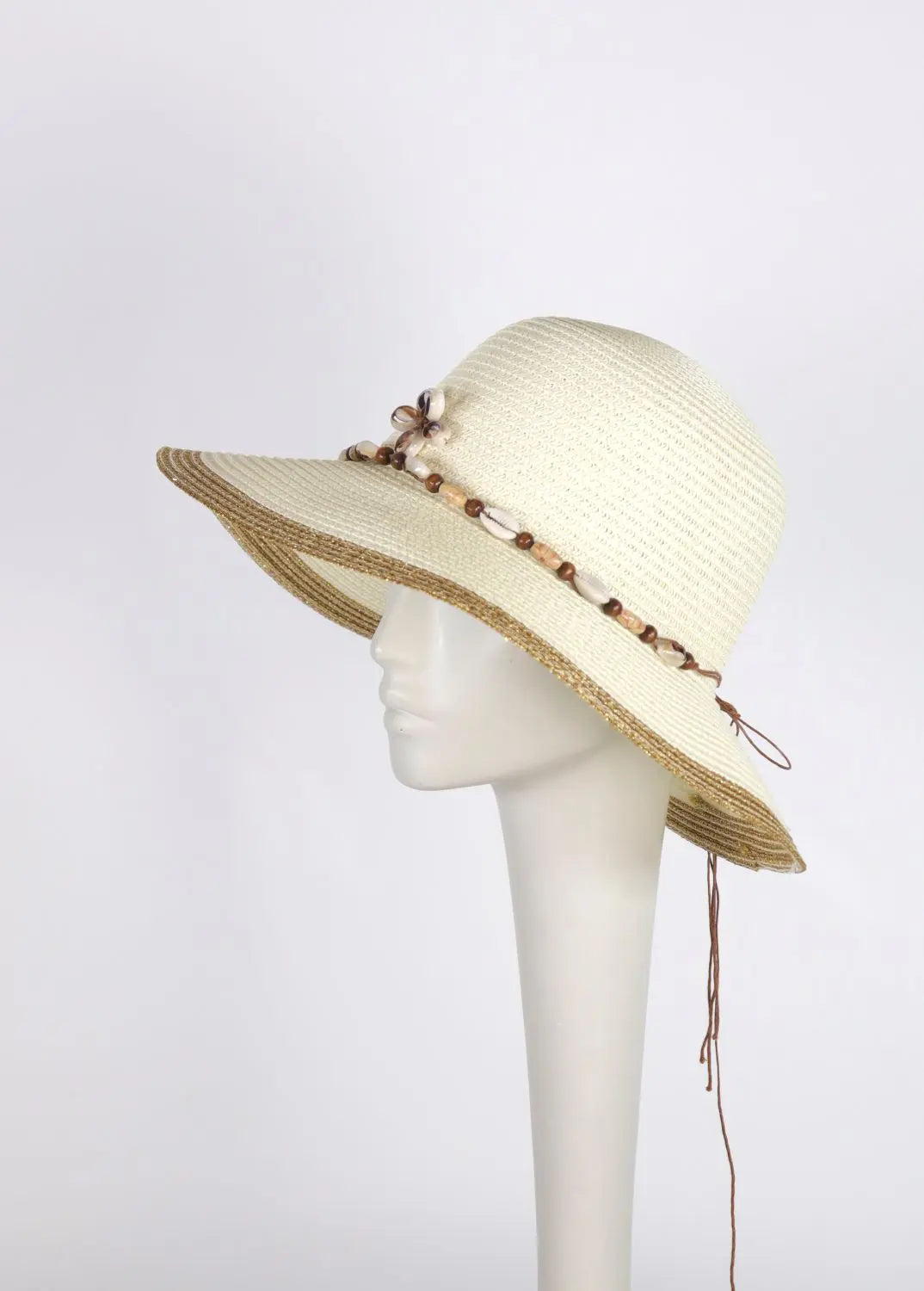 Summer Straw Hat -  Voile