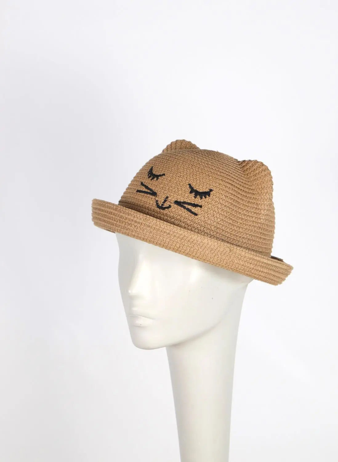 Kids Summer Straw Hat -  Voile