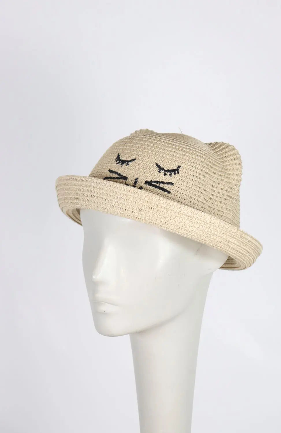 Kids Summer Straw Hat -  Voile