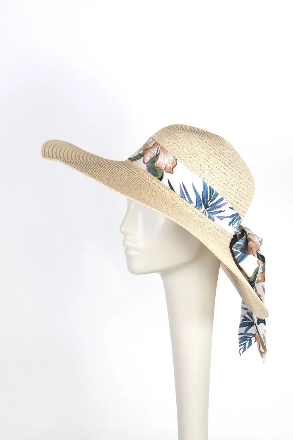 Summer Straw Hat -  Voile