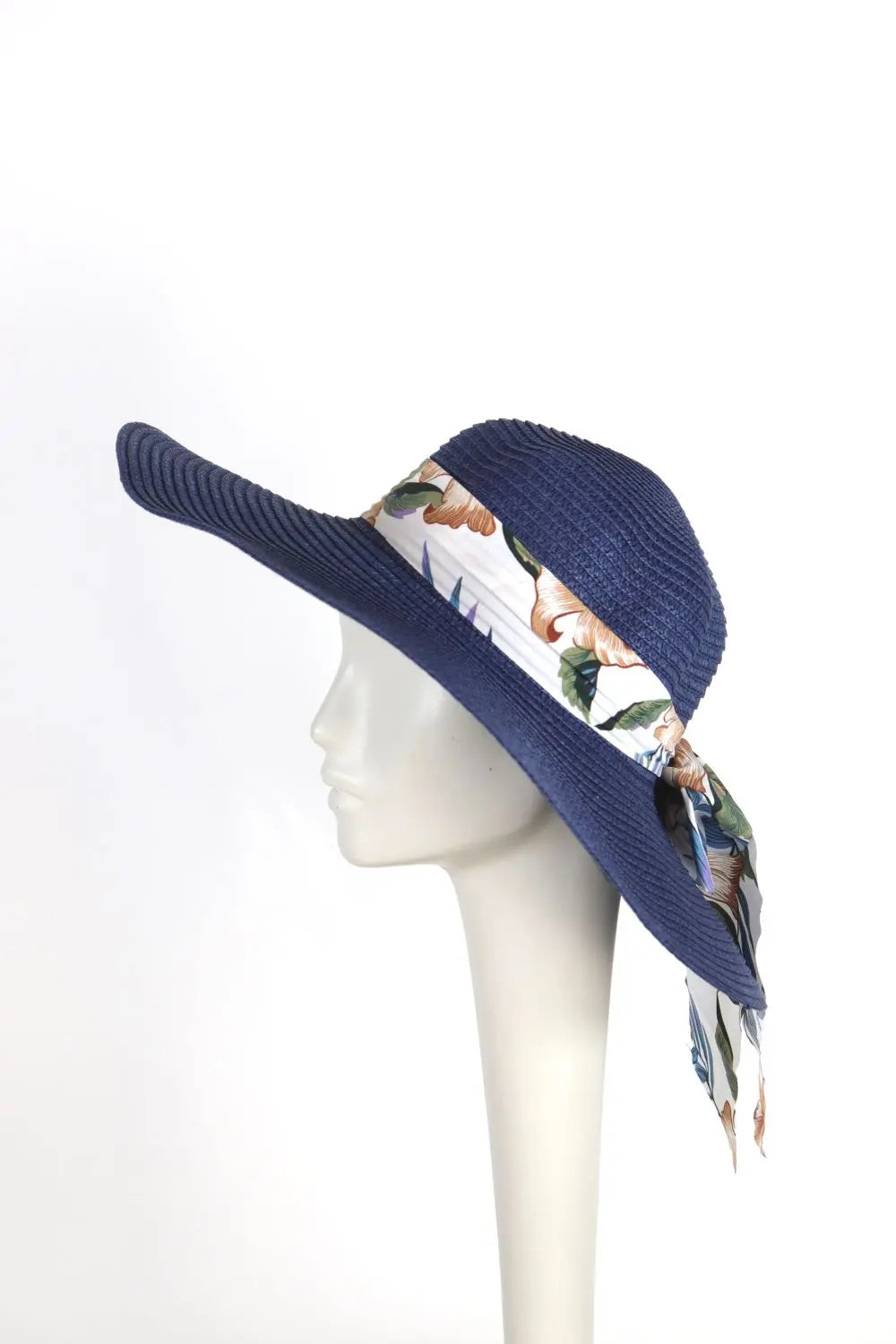 Summer Straw Hat -  Voile