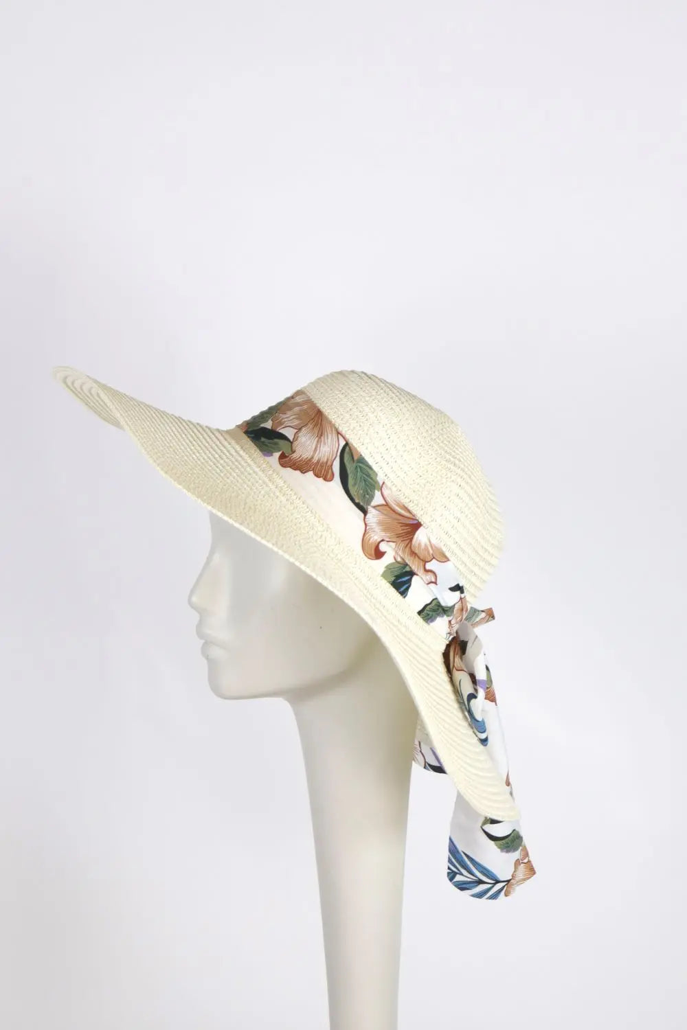 Summer Straw Hat -  Voile