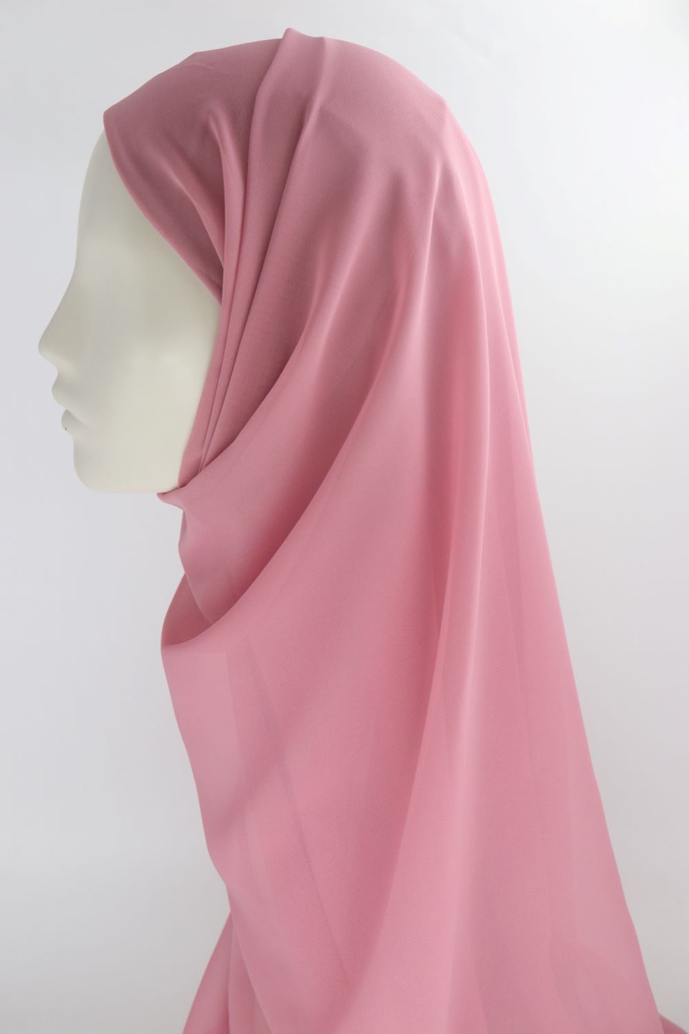 Plain Chiffon Instant Hijab - Voile Fashion