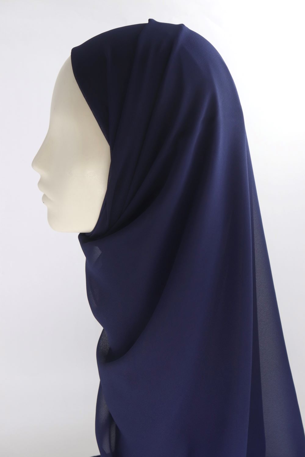 Plain Chiffon Instant Hijab - Voile Fashion