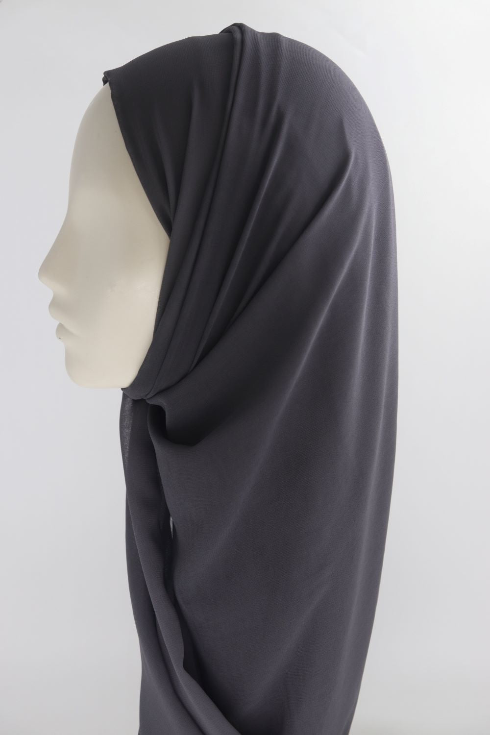 Plain Chiffon Instant Hijab - Voile Fashion