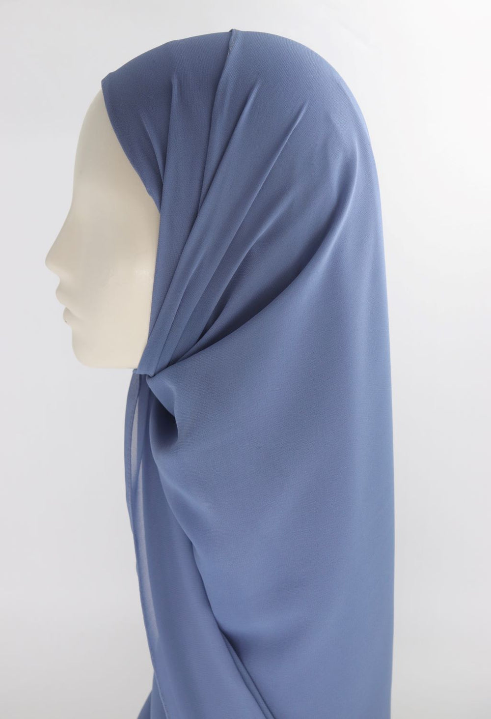 Plain Chiffon Instant Hijab - Voile Fashion