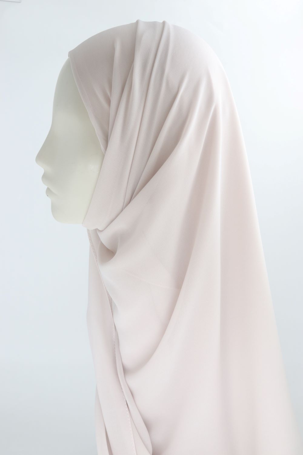 Plain Chiffon Instant Hijab - Voile Fashion