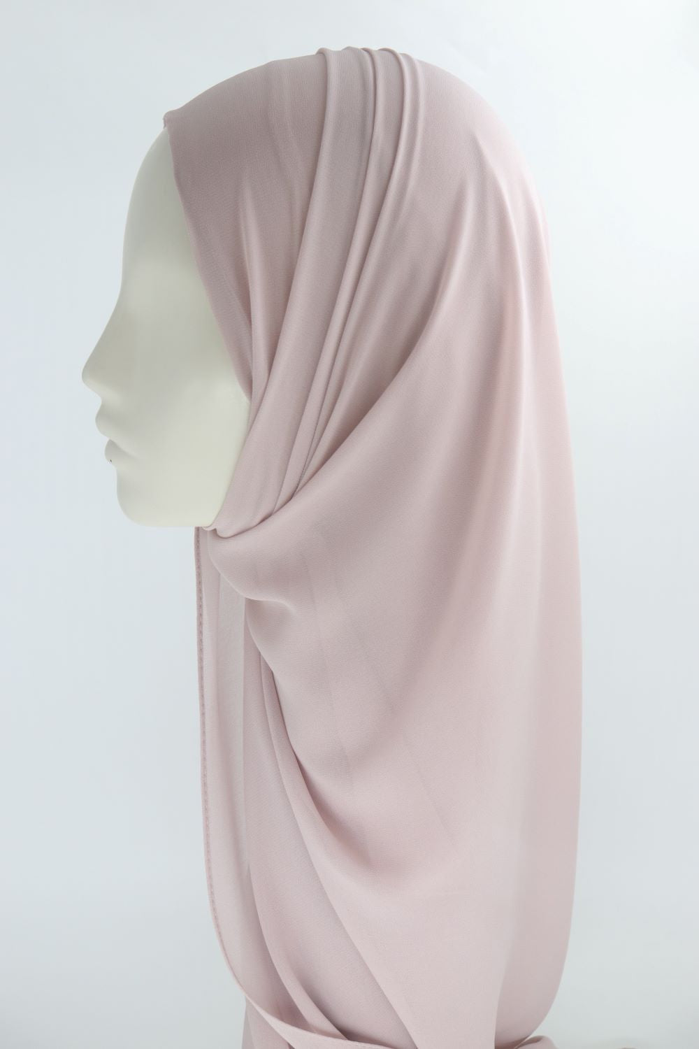 Plain Chiffon Instant Hijab - Voile Fashion