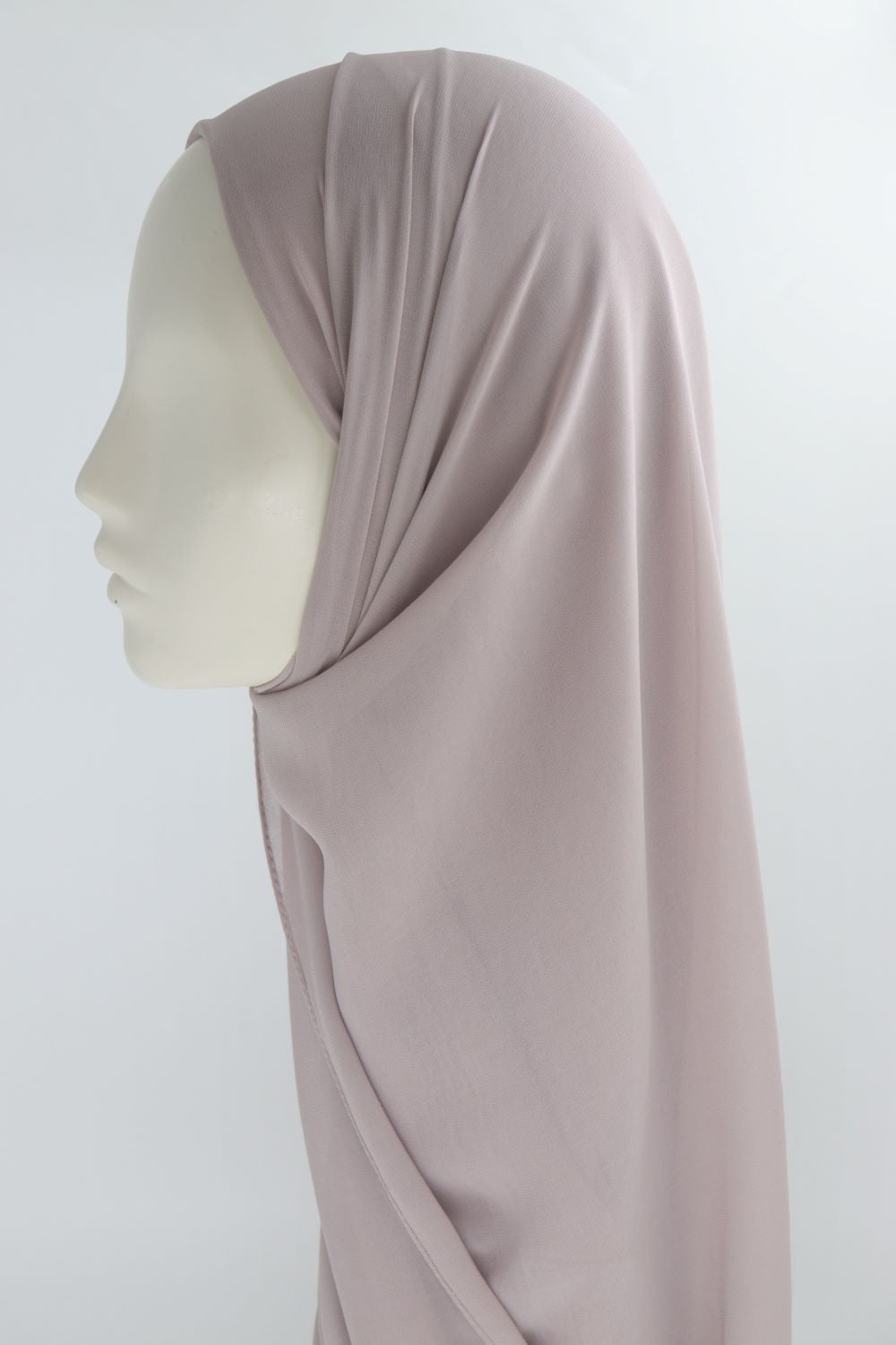 Plain Chiffon Instant Hijab - Voile Fashion