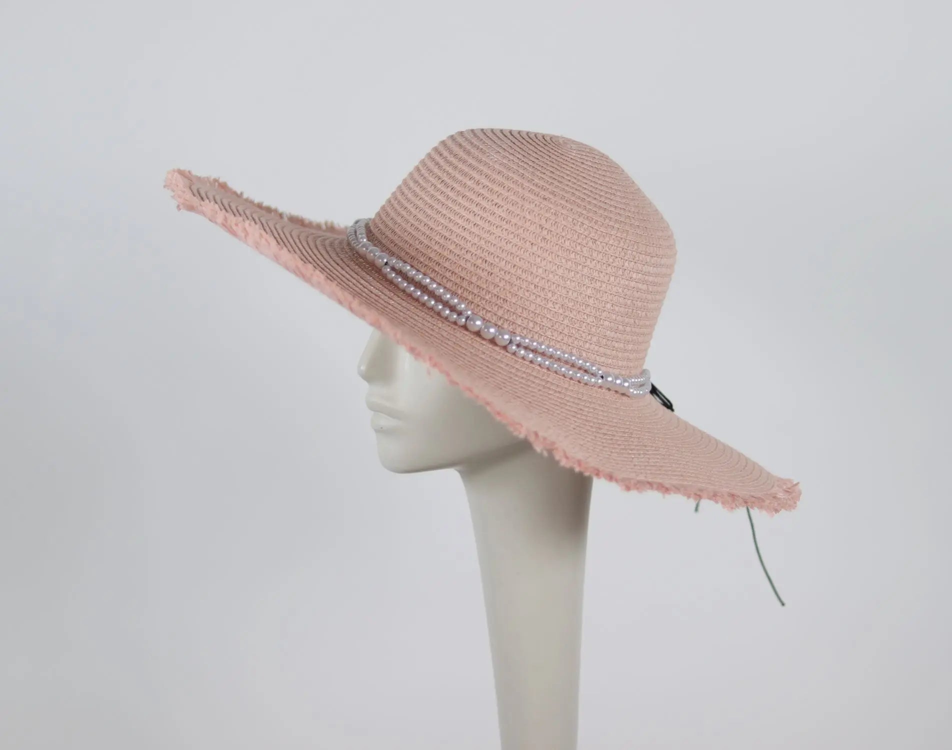 Summer Straw Hat -  Voile