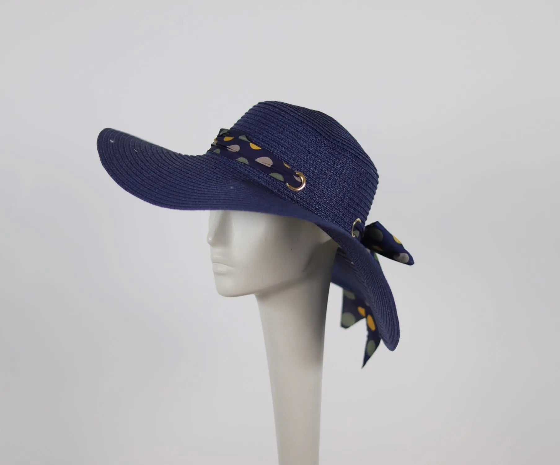 Summer Straw Hat -  Voile