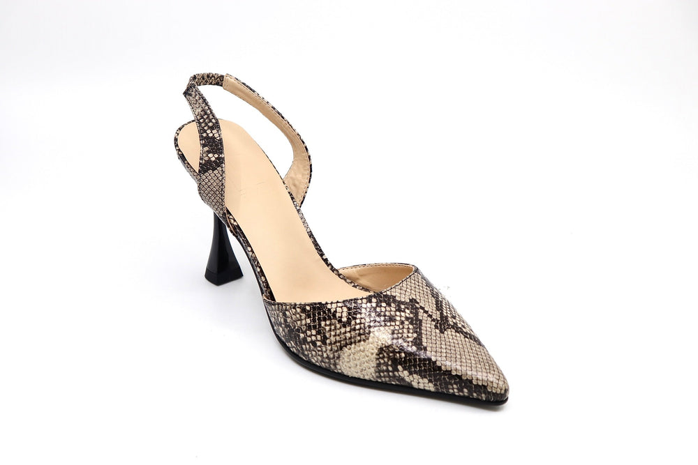 Sling Back Heel Shoe - Voile Fashion