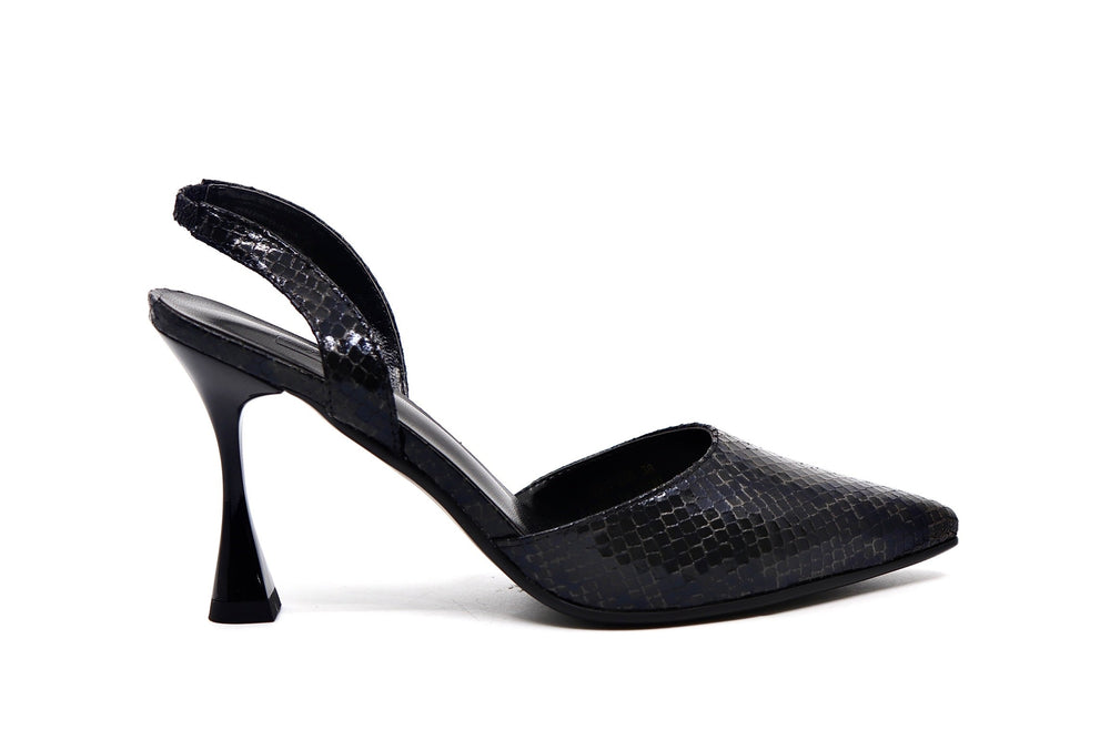 Sling Back Heel Shoe - Voile Fashion